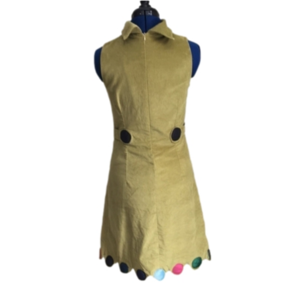 Spanish Microfiber Mod Dress - Picture 2 of 4